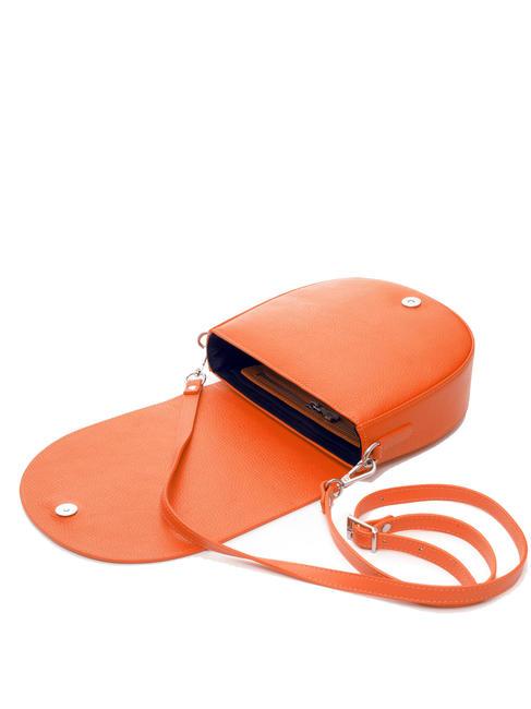 TOURIST FRANCY Bolso bandolera de piel naranja - Bolsos Mujer