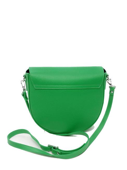 TOURIST FRANCY Bolso bandolera de piel c&eacute;sped verde - Bolsos Mujer