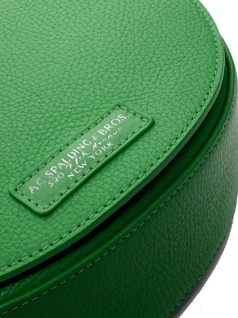 TOURIST FRANCY Bolso bandolera de piel c&eacute;sped verde - Bolsos Mujer