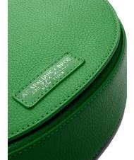 SPALDING TOURIST FRANCY Bolso bandolera de piel c&eacute;sped verde - Bolsos Mujer - 4