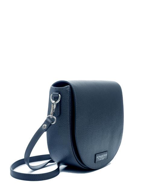 TOURIST FRANCY Bolso bandolera de piel azul - Bolsos Mujer