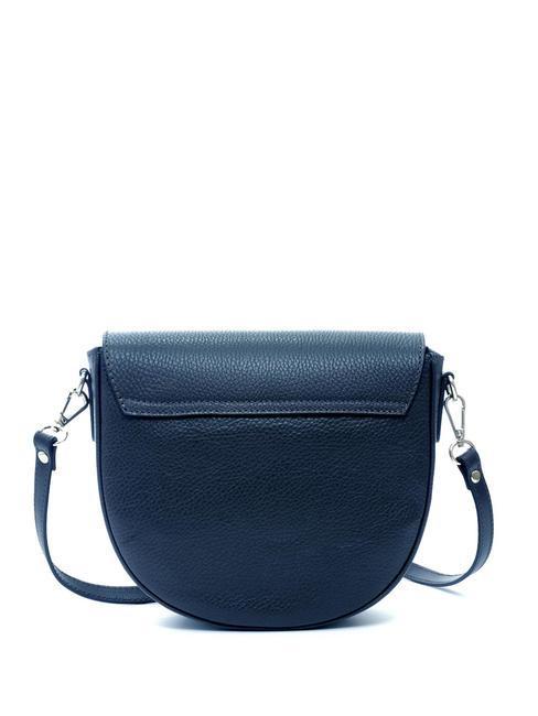 TOURIST FRANCY Bolso bandolera de piel azul - Bolsos Mujer