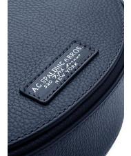 SPALDING TOURIST FRANCY Bolso bandolera de piel azul - Bolsos Mujer - 4