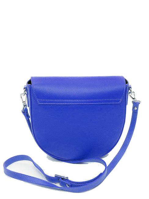 TOURIST FRANCY Bolso bandolera de piel azul - Bolsos Mujer