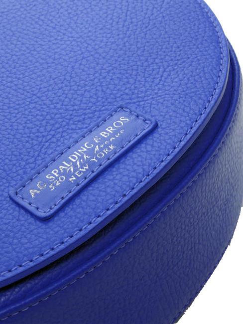 TOURIST FRANCY Bolso bandolera de piel azul - Bolsos Mujer