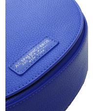 SPALDING TOURIST FRANCY Bolso bandolera de piel azul - Bolsos Mujer - 4