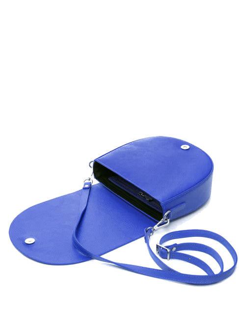 TOURIST FRANCY Bolso bandolera de piel azul - Bolsos Mujer