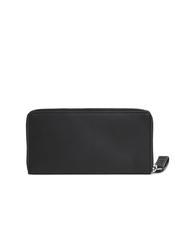 TOMMY HILFIGER TH JEANS Cartera grande con cremallera alrededor negro - Carteras Mujer - 3