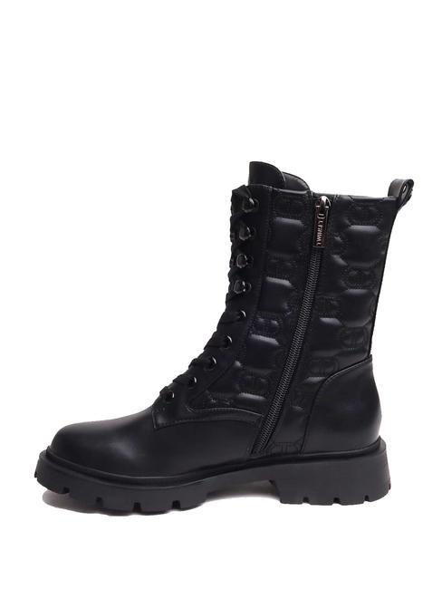 LOGO MATELASSE botines anfibios negro - Zapatos Mujer