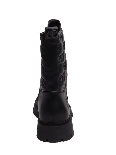 LOGO MATELASSE botines anfibios negro - Zapatos Mujer