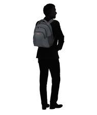 AMERICAN TOURISTER Mochila AT WORK, para tablet y portátil de 14.1” gris/naranja - Mochilas para portátil - 6