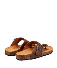 DOCKSTEPS VEGA Sandalia de dedo de ante tabaco - Zapatos Hombre - 5