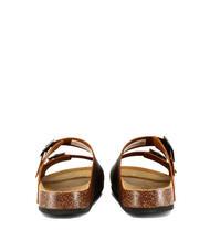 DOCKSTEPS VEGA Sandalia de piel con doble hebilla marron oscuro - Zapatos Hombre - 4