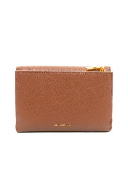 BLOSSOM Cartera de piel de grano medio BRULE - Carteras Mujer