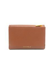 COCCINELLE BLOSSOM Cartera de piel de grano medio BRULE - Carteras Mujer - 3