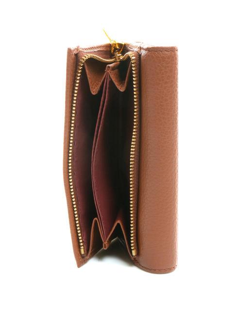 BLOSSOM Cartera de piel de grano medio BRULE - Carteras Mujer