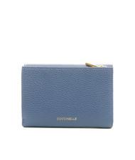 COCCINELLE BLOSSOM Cartera de piel de grano medio ar&aacute;ndano - Carteras Mujer - 3