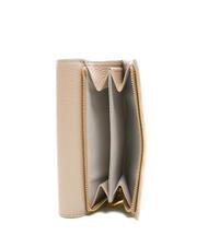 COCCINELLE BLOSSOM Cartera de piel de grano medio rosa polvo - Carteras Mujer - 4