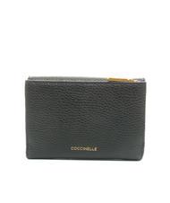 COCCINELLE BLOSSOM Cartera de piel de grano medio negro - Carteras Mujer - 3