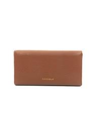 COCCINELLE BLOSSOM Cartera grande de piel texturizada BRULE - Carteras Mujer - 3
