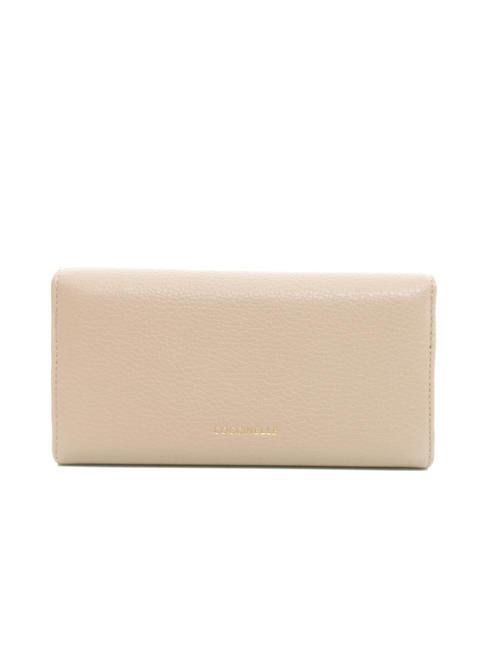 BLOSSOM Cartera grande de piel texturizada rosa polvo - Carteras Mujer