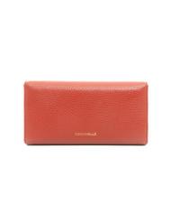 COCCINELLE BLOSSOM Cartera grande de piel texturizada Arce - Carteras Mujer - 3