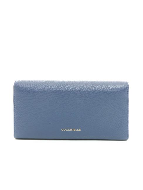 BLOSSOM Cartera grande de piel texturizada ar&aacute;ndano - Carteras Mujer