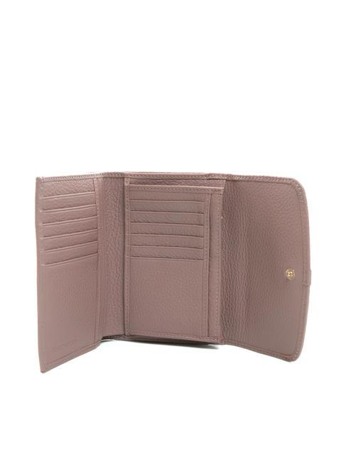 DORA Cartera peque&ntilde;a de piel texturizada an&eacute;mona - Carteras Mujer