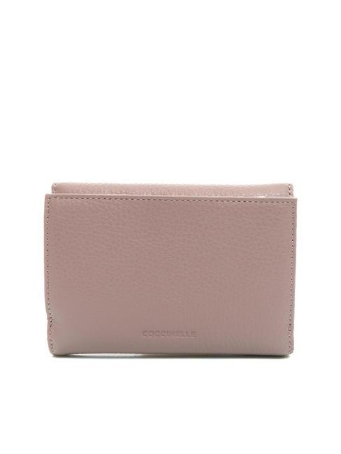 DORA Cartera peque&ntilde;a de piel texturizada an&eacute;mona - Carteras Mujer