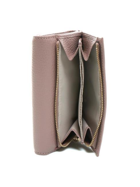DORA Cartera peque&ntilde;a de piel texturizada an&eacute;mona - Carteras Mujer
