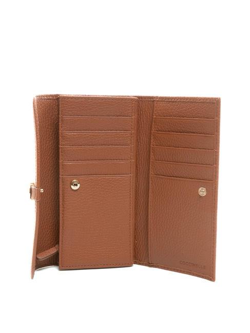 DORA Cartera de piel de grano medio BRULE - Carteras Mujer