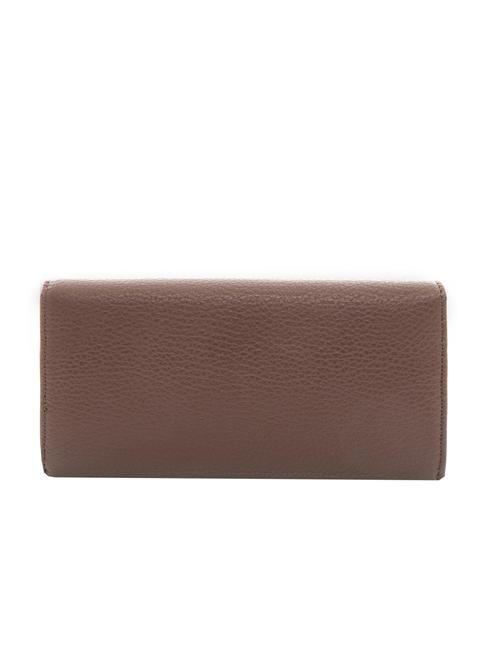 DOT Cartera grande de piel texturizada algarroba - Carteras Mujer