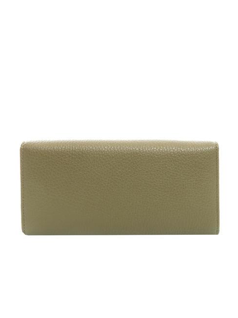 DOT Cartera grande de piel texturizada loden - Carteras Mujer