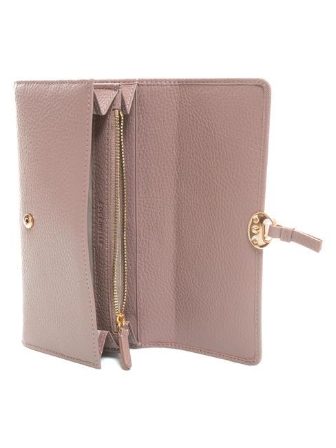 DOT Cartera grande de piel texturizada an&eacute;mona - Carteras Mujer