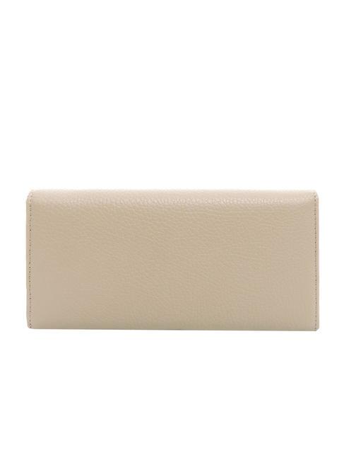 DOT Cartera grande de piel texturizada rosa polvo - Carteras Mujer