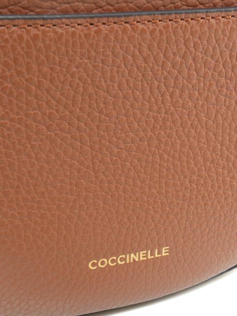 KALI Bolso bandolera de piel con bolsito BRULE - Bolsos Mujer