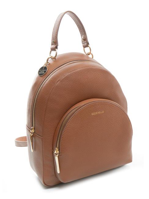 ALPHA Mochila de piel texturizada BRULE - Bolsos Mujer