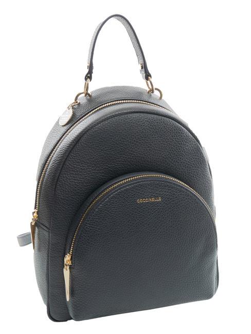 ALPHA Mochila de piel texturizada DARKBLUE - Bolsos Mujer