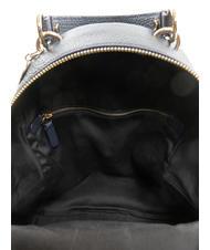 COCCINELLE ALPHA Mochila de piel texturizada DARKBLUE - Bolsos Mujer - 5