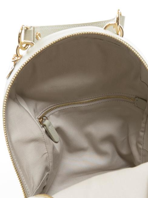 ALPHA Mochila de piel texturizada mora - Bolsos Mujer