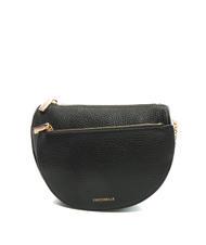 COCCINELLE KALI Bolso bandolera de piel con bolsito negro - Bolsos Mujer - 4
