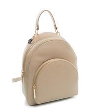 COCCINELLE ALPHA Mochila de piel texturizada rosa polvo - Bolsos Mujer - 2