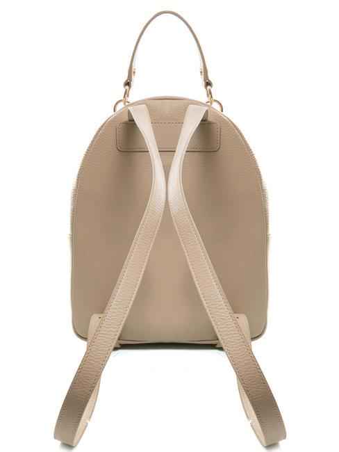 ALPHA Mochila de piel texturizada rosa polvo - Bolsos Mujer