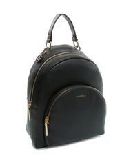 COCCINELLE ALPHA Mochila de piel texturizada negro - Bolsos Mujer - 2