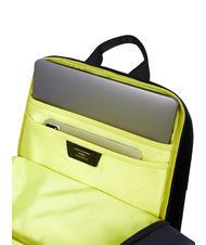 PIQUADRO CORNER Mochila de tejido engomado, soporte para portátil de 14" azul - Mochilas para portátil - 8