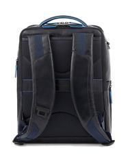 PIQUADRO B2 REVAMP Mochila de cuero para PC de 15'' azul - Mochilas para port&aacute;til - 3