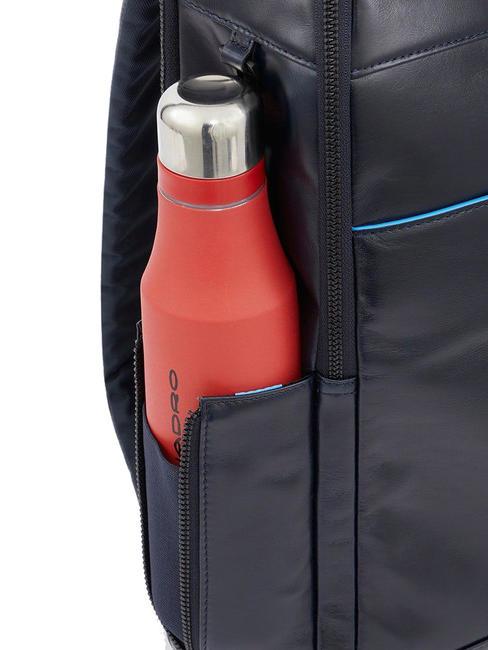 B2 REVAMP Mochila de cuero para PC de 15'' azul - Mochilas para port&aacute;til