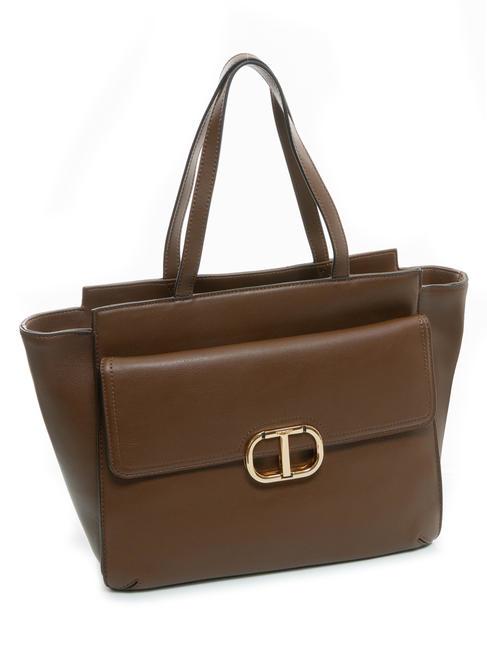 MADAME Bolso shopping con bandoleraq chocolate - Bolsos Mujer