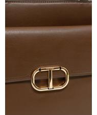 TWINSET MADAME Bolso shopping con bandoleraq chocolate - Bolsos Mujer - 3