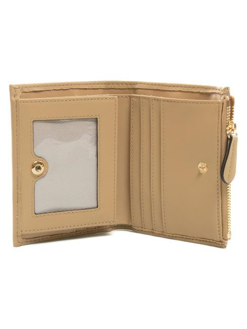 T OVAL Billetera marr&oacute;n nuez - Carteras Mujer